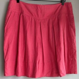BANANA REPUBLIC short pleated skirt with pockets /excellent !!